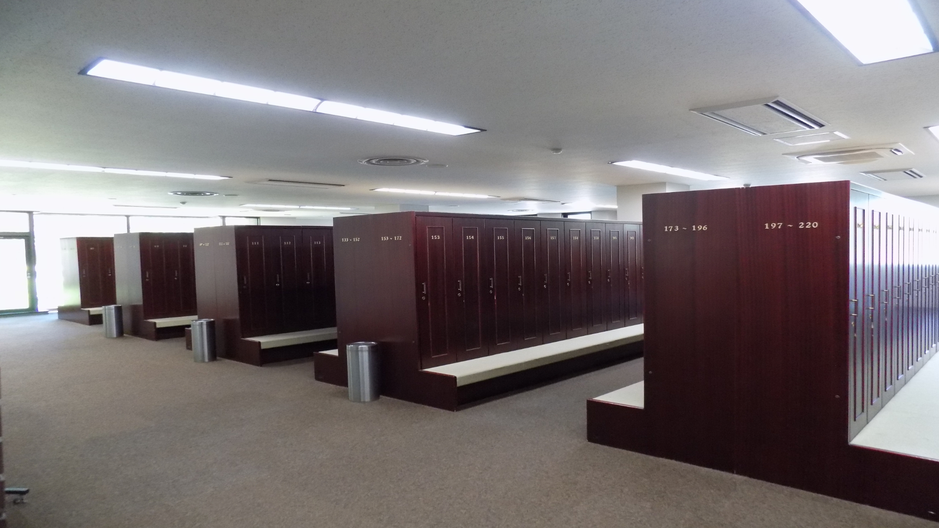 埼玉県飯能市の東都飯能カントリー倶楽部 ゴルフ場 ロッカールーム
