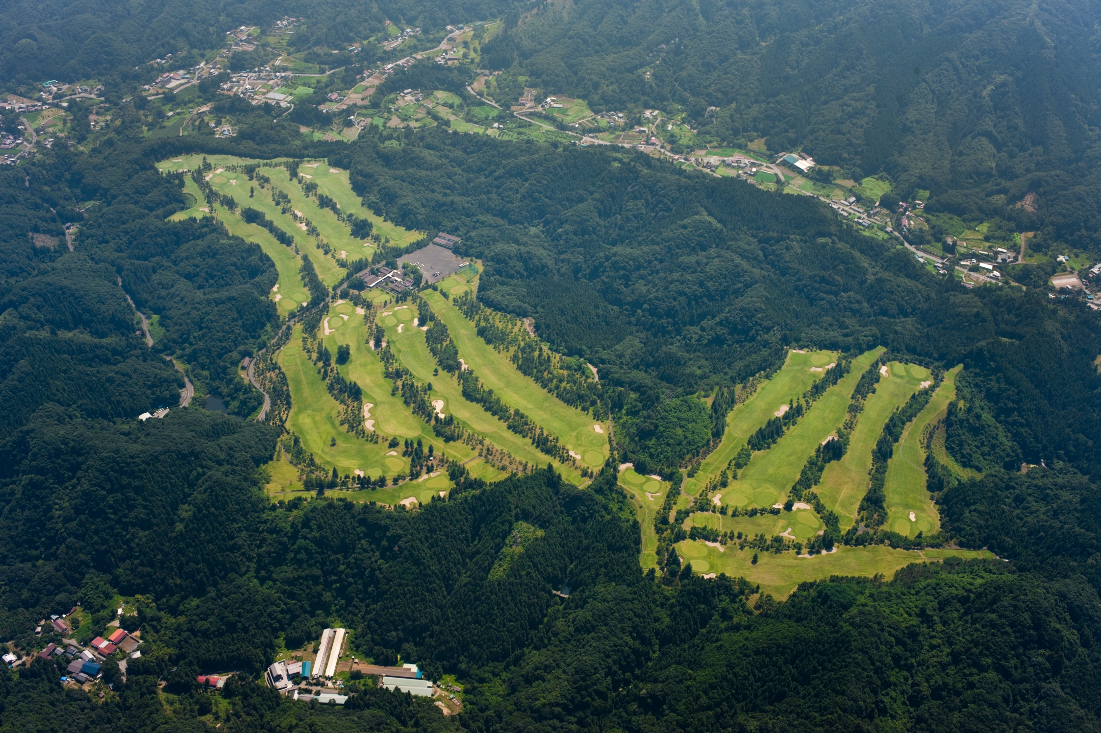 東都埼玉カントリー倶楽部 コース全体図